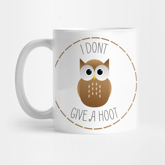 I Don't Give a Hoot by ryanslatergraphics